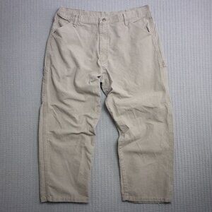 Wide Cotton Baggy Canvas Carpenter Rustler Pants